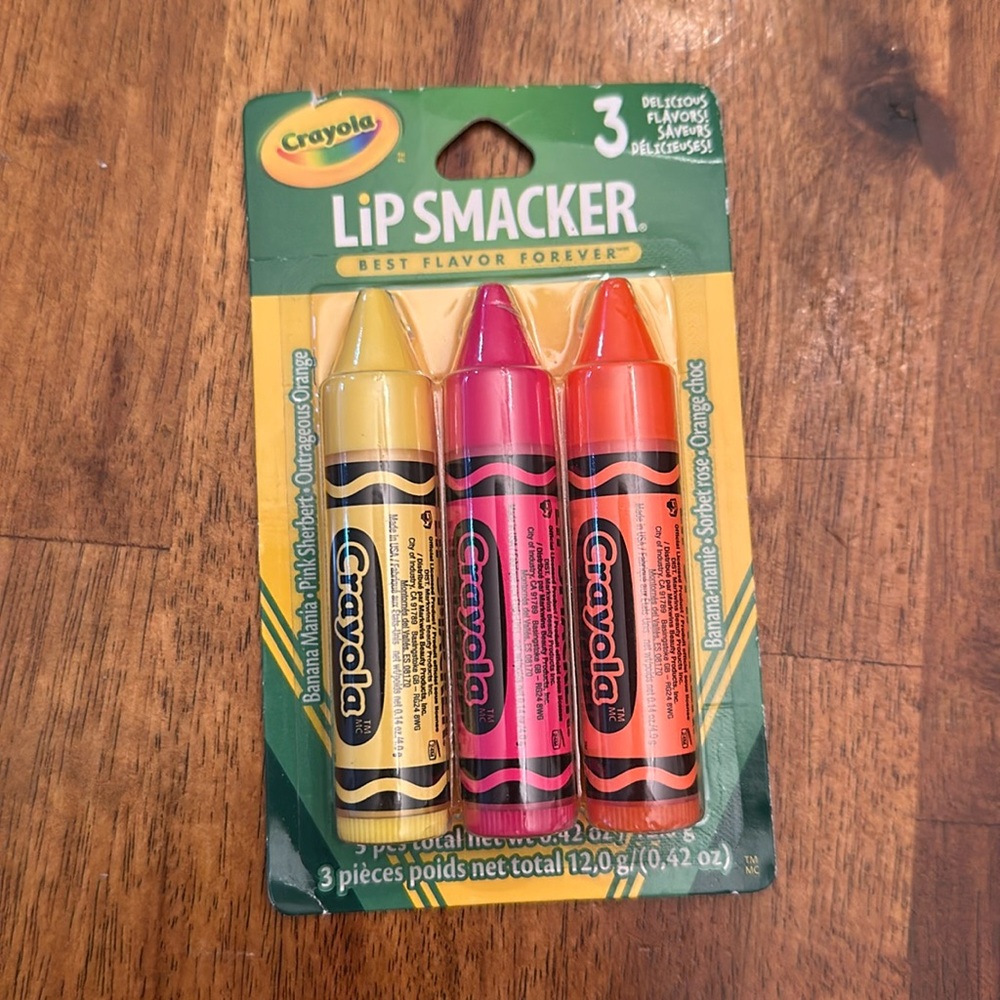 3/$30*** CRAYLOA LIP SMACKER 3PC NWOT